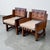 Metal Vintage French Leather Button-Back Armchairs, 1930s, Set of 2 For Sale - Image 7 of 11