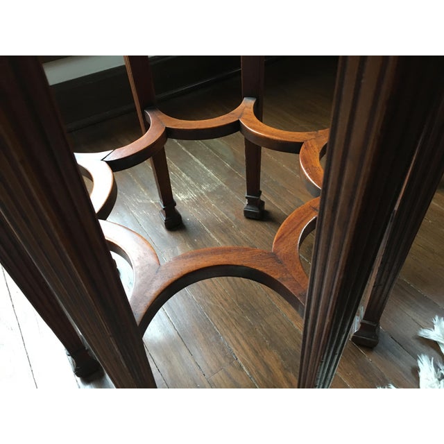 Art Nouveau Newton and Hoit Hexagonal Plant Stand For Sale - Image 3 of 18