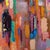 Abstract Patchwork Horizon 3 by Dominic Harman | Oil On Canvas Abstract landscape with vibrant colors. For Sale - Image 3 of 5