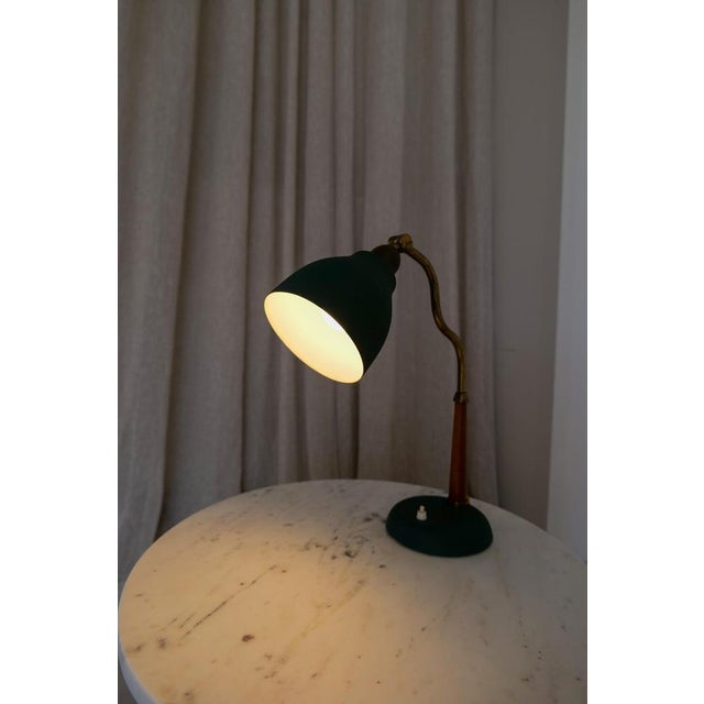 Mid-Century Sculptural Table Lamp from Edvard Hagman, Sweden, 1950s For Sale - Image 14 of 15
