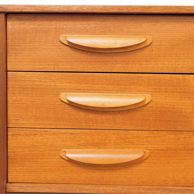 Mid Century Teak Credenza by Stonehill Furniture For Sale - Image 9 of 9