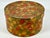 Antique Wallpaper Band Box: Mid 19th Century Lidded Container For Sale - Image 4 of 10