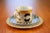 Black 250 ml Cups with Saucer and Dessert Plate by Jenny Pierrot for Zaklady Porcelany Cmielow, Set of 2 For Sale - Image 8 of 11