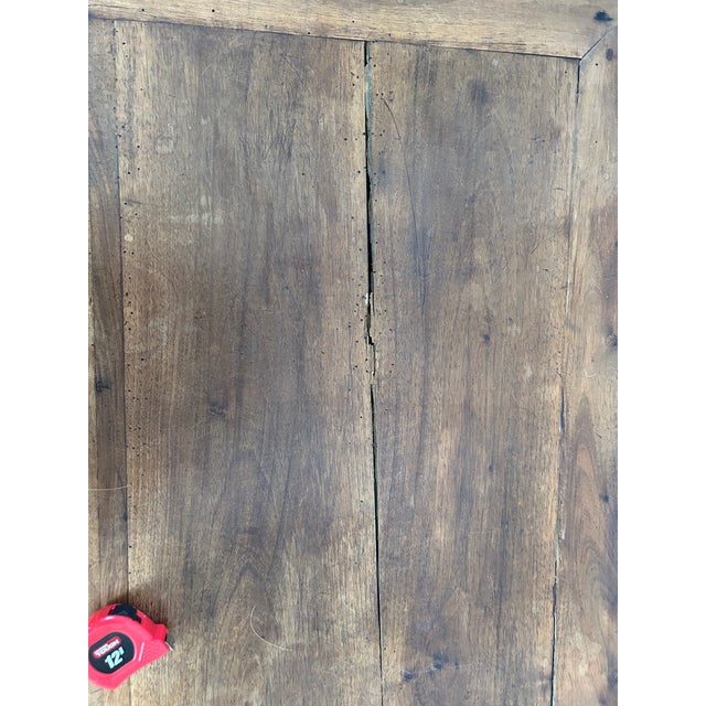 Early 19th Century Carved French Walnut Writing Table For Sale In Chicago - Image 6 of 9