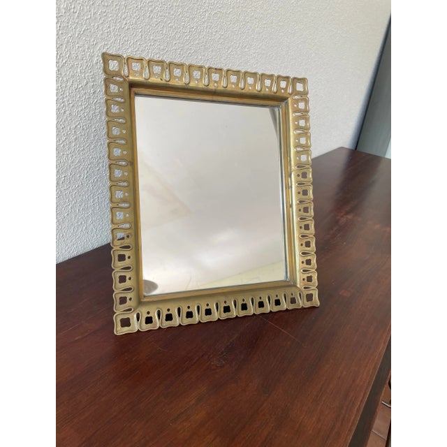 Table Mirror by Paolo Buffa for Serafino Arrighi, Italy, 1940s For Sale - Image 10 of 10