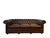 Vintage Brown Leather Chesterfield Sofa For Sale - Image 9 of 9