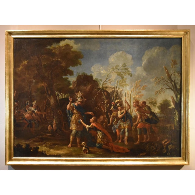 Francesco Fontebasso, Alexander the Great, 1760, Oil on Canvas For Sale - Image 16 of 16