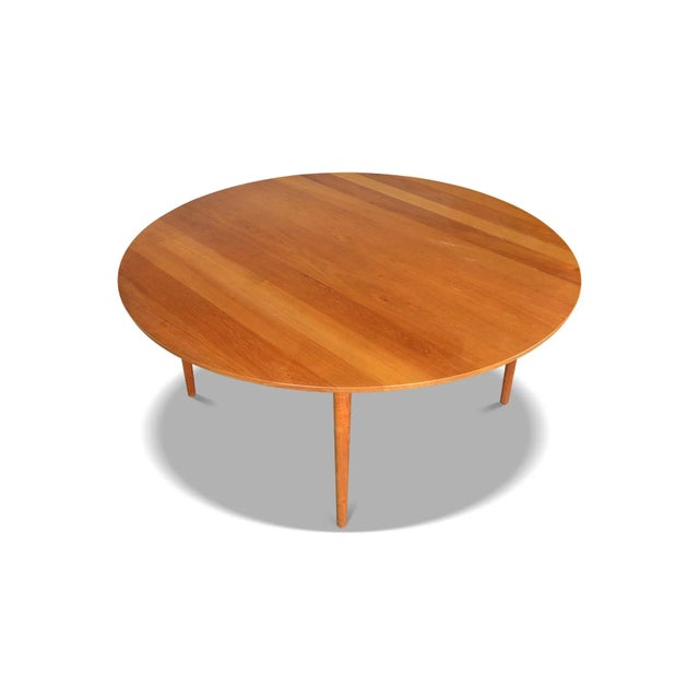 Cado 1960s Round Solid Teak Dining Table by Cado For Sale - Image 4 of 10