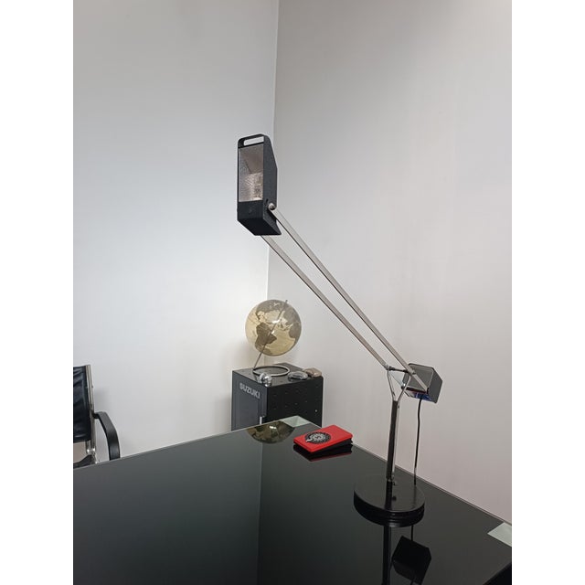 Cisne Lamp in Chrome from Fase, 1980s For Sale - Image 6 of 15