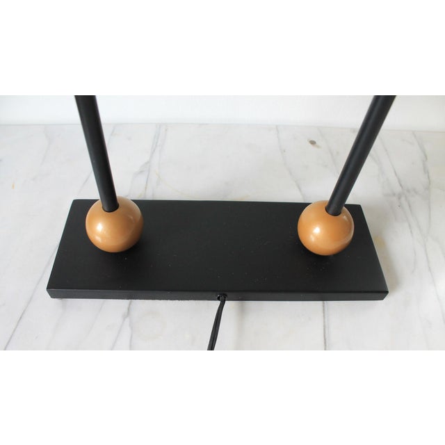 1980s Robert Sonneman for George Kovacs Memphis Style Post Modern Bankers Desk Lamp For Sale - Image 9 of 18