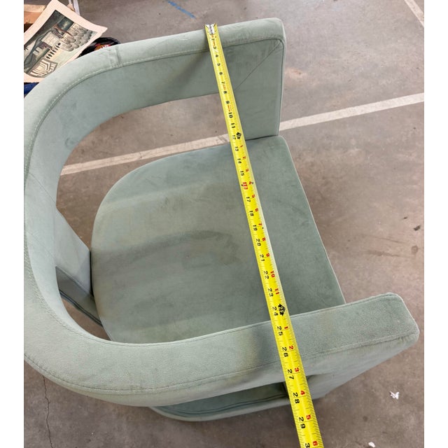 Mint 1980s Emma Mason Urbia Metro Rory Accent Chair in Mint Green For Sale - Image 8 of 8