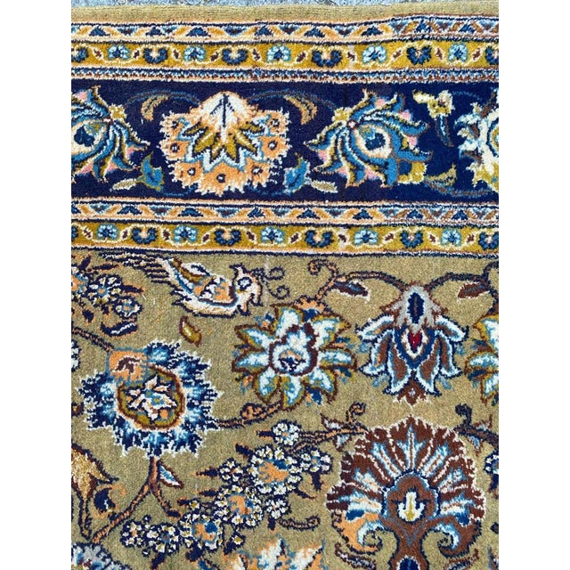 Mid-Century Kashan Rug, 1950s For Sale - Image 13 of 18