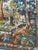 Vintage Silk Screen Printed Tapestry Verdure Chantilly, 1960s For Sale - Image 6 of 18