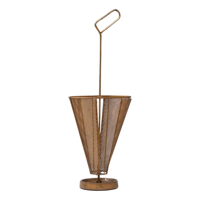 20th Century French Metal Umbrella Stand For Sale