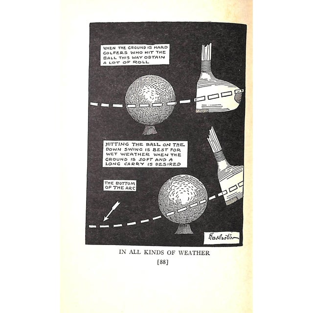 Paper "Pictorial Golf: Practical Instruction for the Beginner, and Valuable Hints for the Star" 1928 Martin, h.b. For Sale - Image 7 of 12