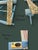 Vintage Scheibe Folding Luggage Rack-Blue Wood-Floral Tapestry-Suitcase Stand For Sale - Image 6 of 11