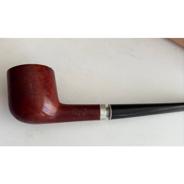 Wood Lot of 5 Antique Smoking Tobacco Pipes Imported Briar , Medico, Weber, Wood Carved For Sale - Image 7 of 12