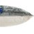 Hand-Knotted Silk Velvet Hummingbird Ikat Lumbar Pillow - 16x24 Silver Grey For Sale In San Francisco - Image 6 of 8