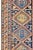 An amazing early 20th century Shirvan rug with an incredible bold and graphic stylized floral and leaf patterns woven in...