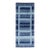 Pasargad DC Blue Color Fine Hand Knotted Gabbeh Runner Rug For Sale