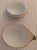 A gorgeous set of 8 Vietri lidded boxes, handcrafted and hand-painted in Italy, each sculpted in a rounded...