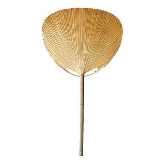 Large Uchiwa Floor Lamp by Ingo Maurer for M Design, 1970s For Sale
