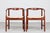 Pair of armchairs model pp 203 by danish designer hans j. Wegner in 1969 manufactured by pp furniture. the armchairs are...