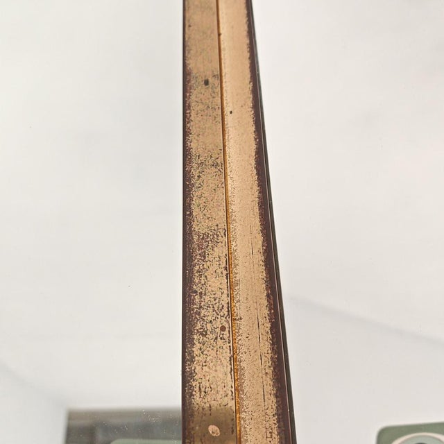 Rectangular Folding Mirror in Brass, 1960s For Sale - Image 13 of 18