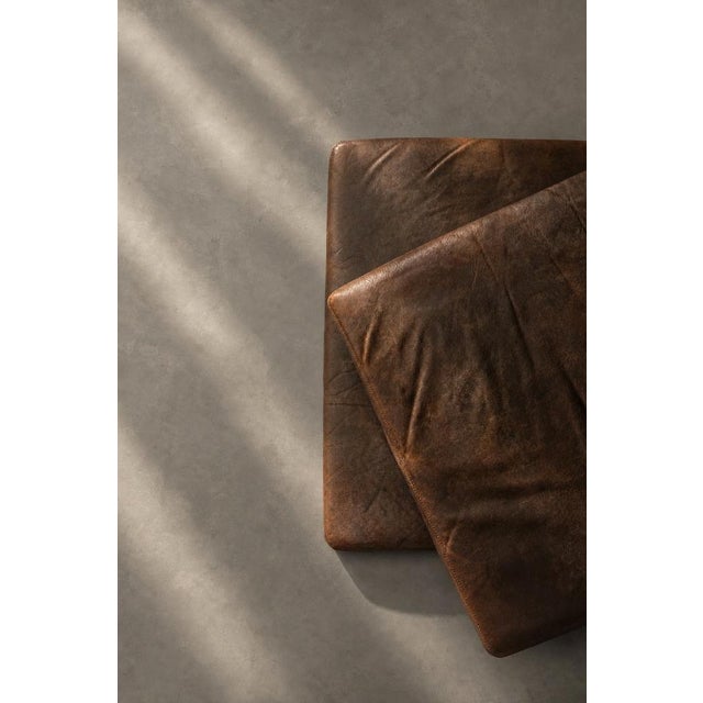 Vintage Scandinavian Two-Seater Sofa in Brown Leather by Arne Vodder for Fritz Hansen, 1960s For Sale - Image 12 of 18