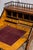 Italian 19th Century Walnut and Mahogany Writing Table with Slant Front Desk For Sale - Image 10 of 14