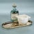 Contemporary Ross Marble Mortar / Condiment Bowl, Small, White For Sale - Image 3 of 3