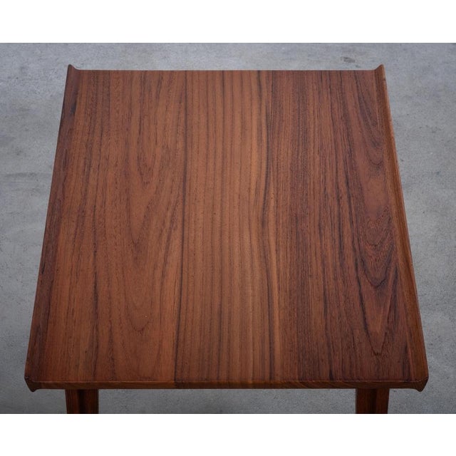 Teak Coffee or Side Table attributed to Finn Juhl for France & Daverkosen, Denmark, 1950s For Sale - Image 10 of 12