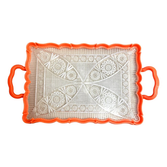 Vintage Plastic Tray, 1960s For Sale