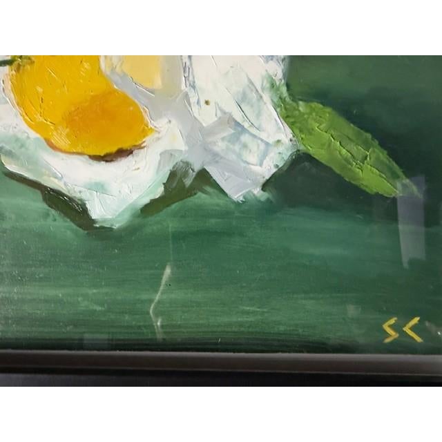 Fruits an Original Group of Oil Painted Fruits by Susan Cohen - Set of 4 For Sale - Image 17 of 18