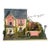 1960s Miniature Installation Dollhouse With Garden by Artist Helen Valerio For Sale