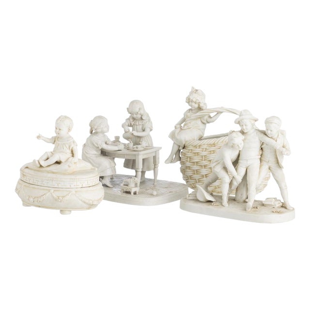 Porcelain Sculptures by One Wilhelmsthal, Set of 4 For Sale