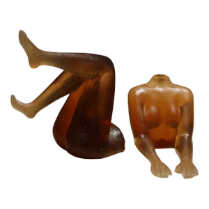 Il Corpo Small Bookends in Cola - a Pair