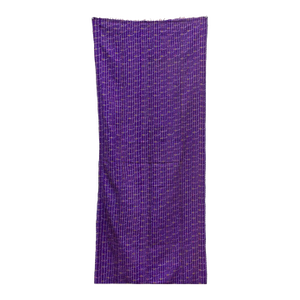 Amethyst Silk Kantha Reversible Throw