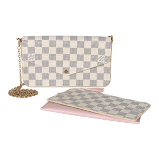 Damier Azur Canvas Felicie Pochette For Sale