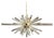 Murano Glass Oval Sputnik Chandelier by Simoeng For Sale