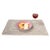 Artifacts Rattan Rectangular Placemat, White Wash, 20" For Sale - Image 4 of 5