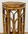 Brown Vintage Scorched Bamboo Plant Stand For Sale - Image 8 of 9