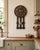 A very attractive Arts and Crafts oak wall clock with a strong, honest design typical of the period. The circular solid...