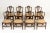 Set of eight late 18th/early 19th century mahogany dining chairs, in the hepplewhite manner. consisting of two armchairs...