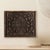 Dimensions: 19" W x 3" D x 25" H This Vintage Carved Wooden Printing Block Repurposed Wall Art is a captivating blend of...