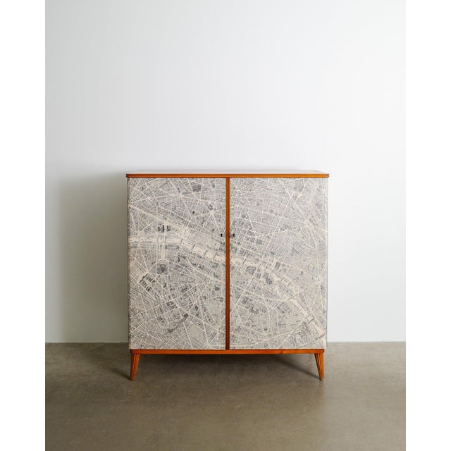 Swedish Mid-Century Wooden Cabinet attributed to Josef Frank, 1950s For Sale - Image 9 of 9