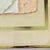 Paper 1987 Handmade Paper Relief Sculptures · Blush Salmon and Celadon · Gold Shadow Frame · 1987 · Signed "Nikki" For Sale - Image 7 of 10