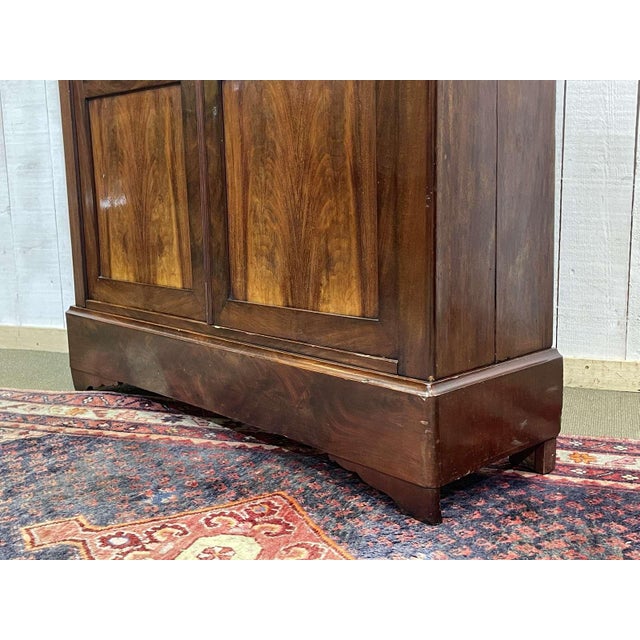 Louis Philippe Mahogany Bookcase, 1800s For Sale - Image 18 of 18