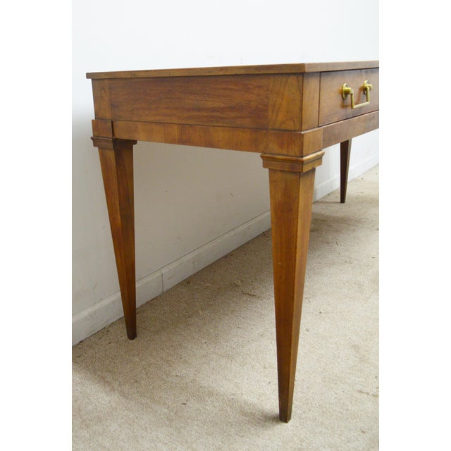 Late 20th Century Baker Cherry Writing Desk For Sale - Image 5 of 15