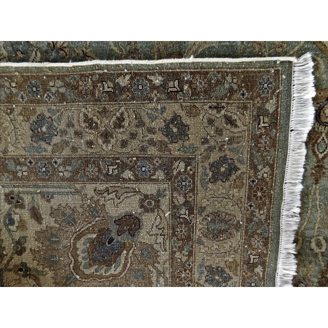 Early 21st Century Vintage Hand Knotted Rug 11'9"x 15'8" For Sale - Image 12 of 13